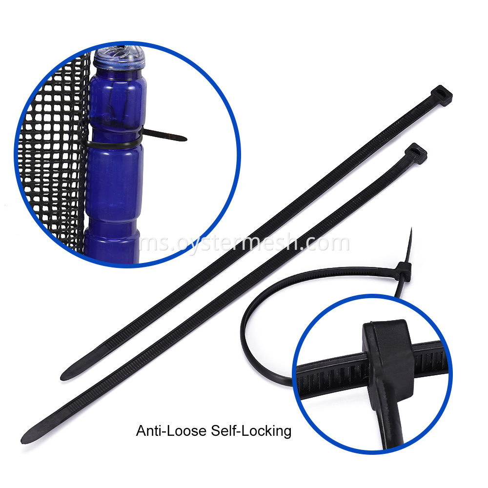 Anti-Loose Self-Locking Cable Ties